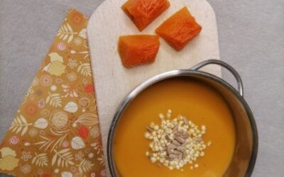Almás gyömbéres sütőtökkrémleves