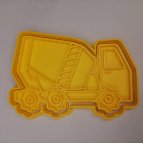 Betonkeverő sütikiszúró és pecsét