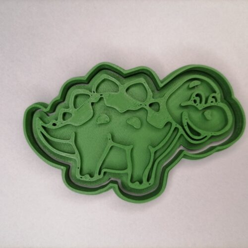 Dínó sütikiszúró és pecsét