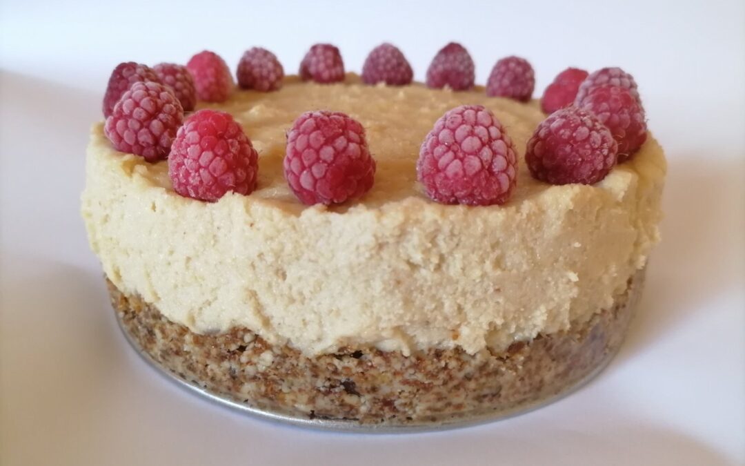 Nyers-vegán vaníliás „sajttorta”