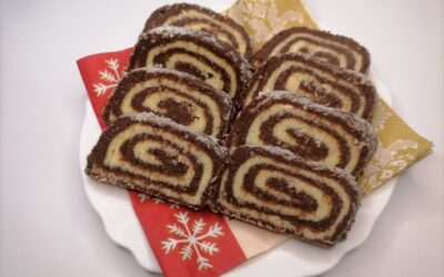 Keksztekercs glutén-tej és tojásmentesen