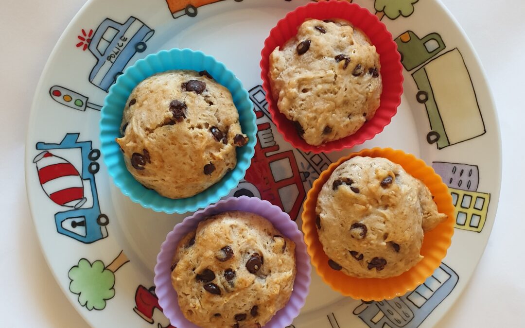 Csokicseppes muffin (glutén-tej és tojásmentes)