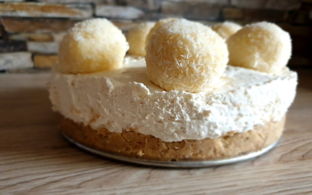 Raffaello torta glutén-tej-és tojásmentesen