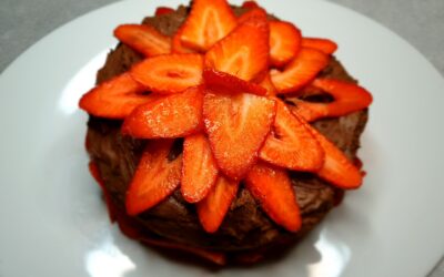 Csupacsokis – epres torta