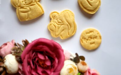 Anyák napi vaníliás linzerek