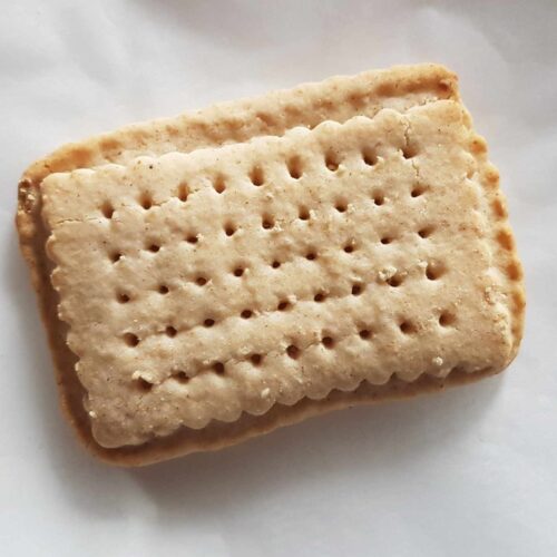 Háztartási keksz sütiszaggató és pecsét téglalap alakú