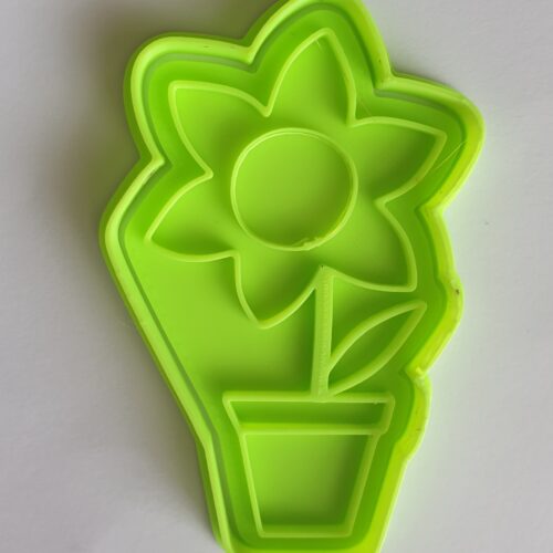 Anyák Napi kis virág sütiszaggató és pecsét 1.