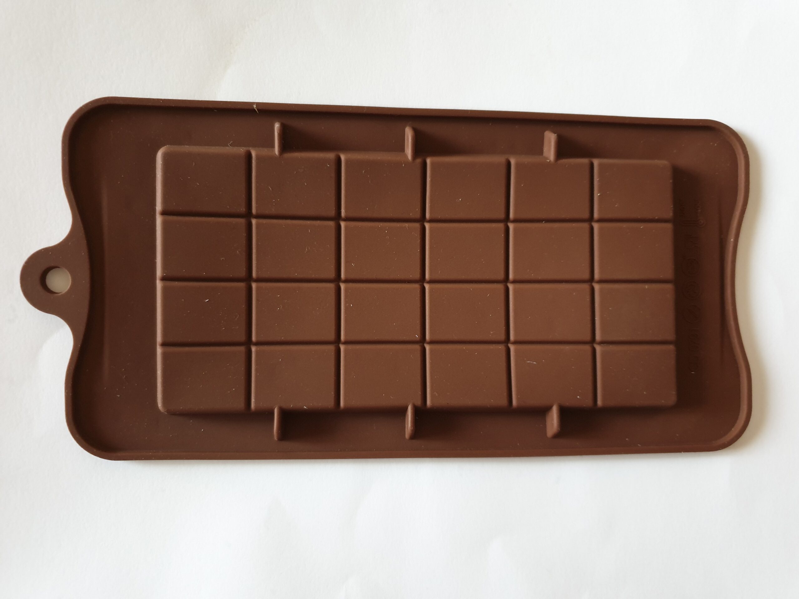 Csokoládé és bonbonkészítő forma, TÁBLACSOKI alakú