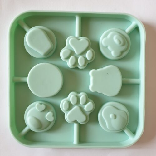 Csokoládé és bonbonkészítő, gumicukor készítő, sütinyalóka készítő forma, TAPPANCS