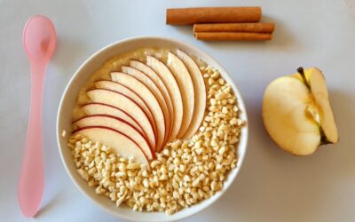 Almás-vaníliás zabpuding