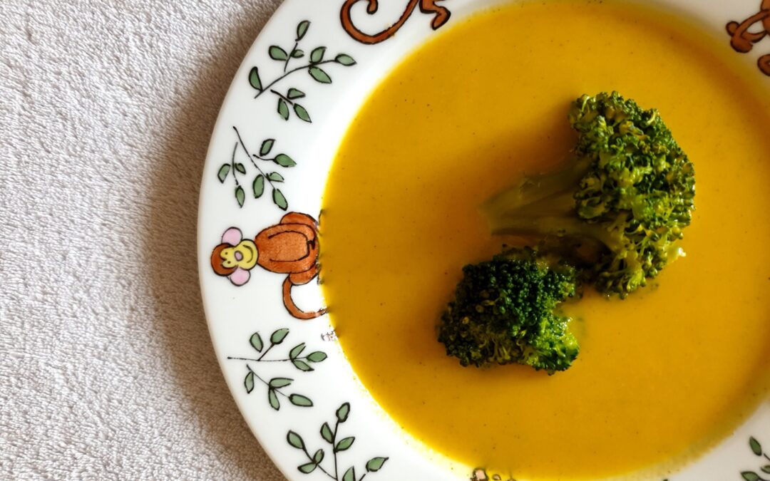 Brokkolikrémleves édesburgonyával