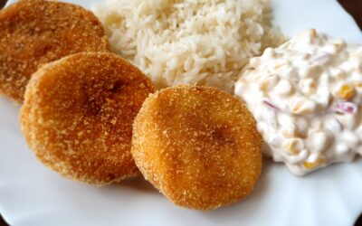 Rántott cukkini glutén-és tojásmentesen