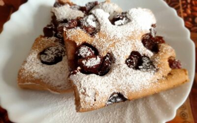 Glutén-tej és tojásmentes gyümölcsös „pite”