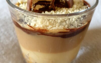 Snickers pohárkrém