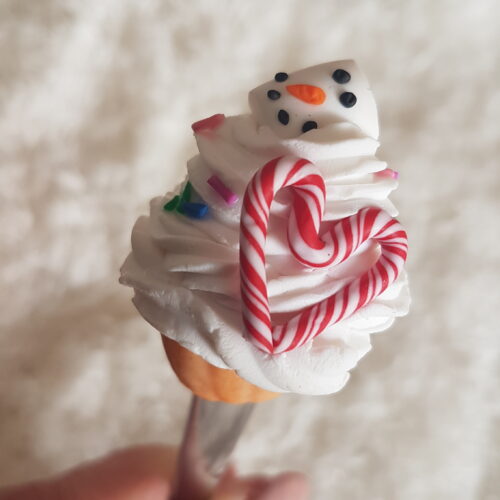 Karácsonyi kiskanál (habos muffin)