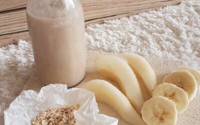 Banán-körte-avokádó turmix