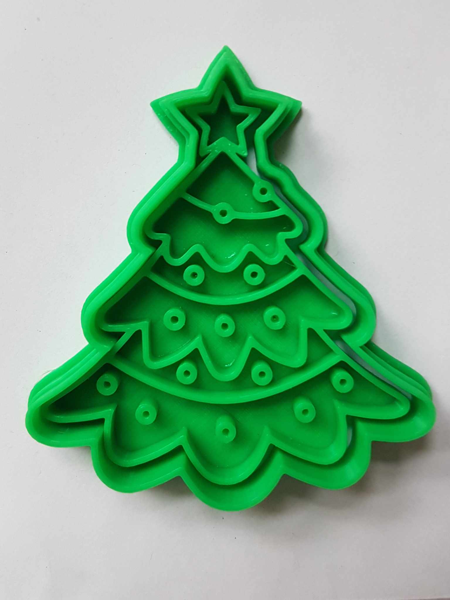 KARÁCSONYFA sütiszaggató és pecsét