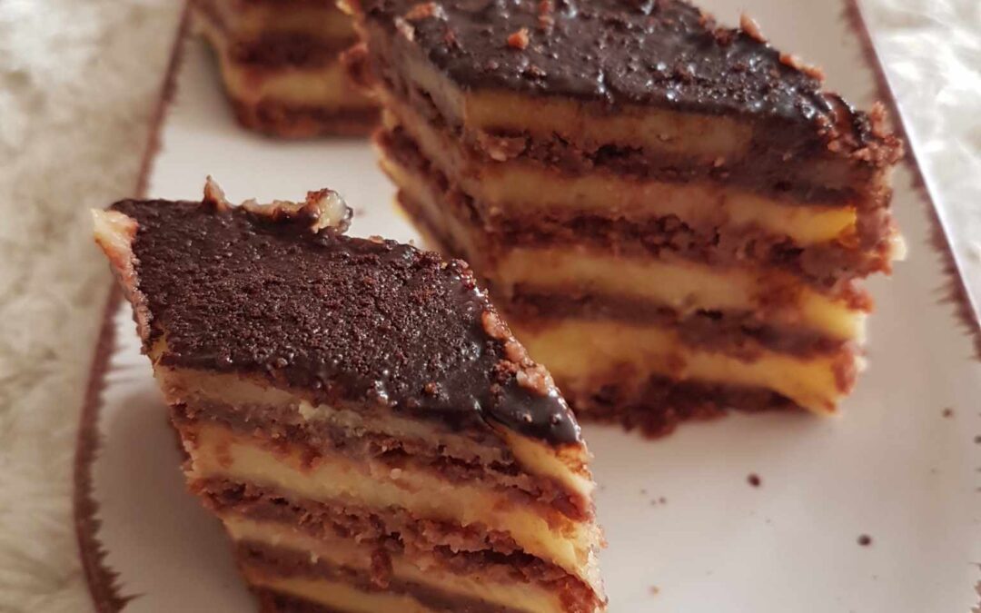 Glutén-tej és tojásmentes Marlenka