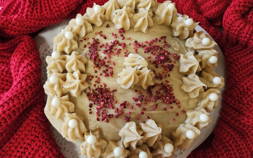 Meggyes-gesztenyés torta