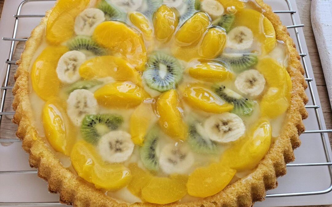 Glutén-és tejmentes gyümölcstorta