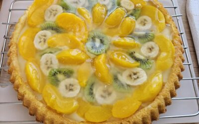 Glutén-és tejmentes gyümölcstorta