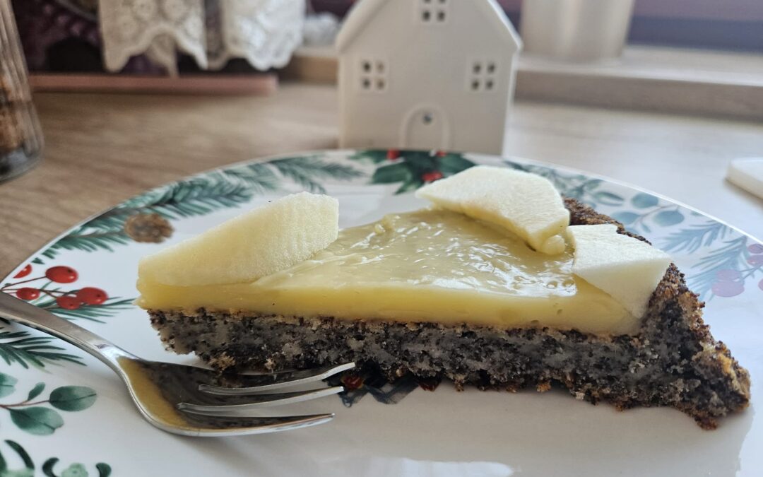 Almás-mákos kevert süti glutén-és tejmentesen