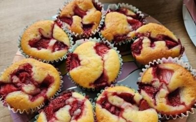 Gyümölcsös muffin